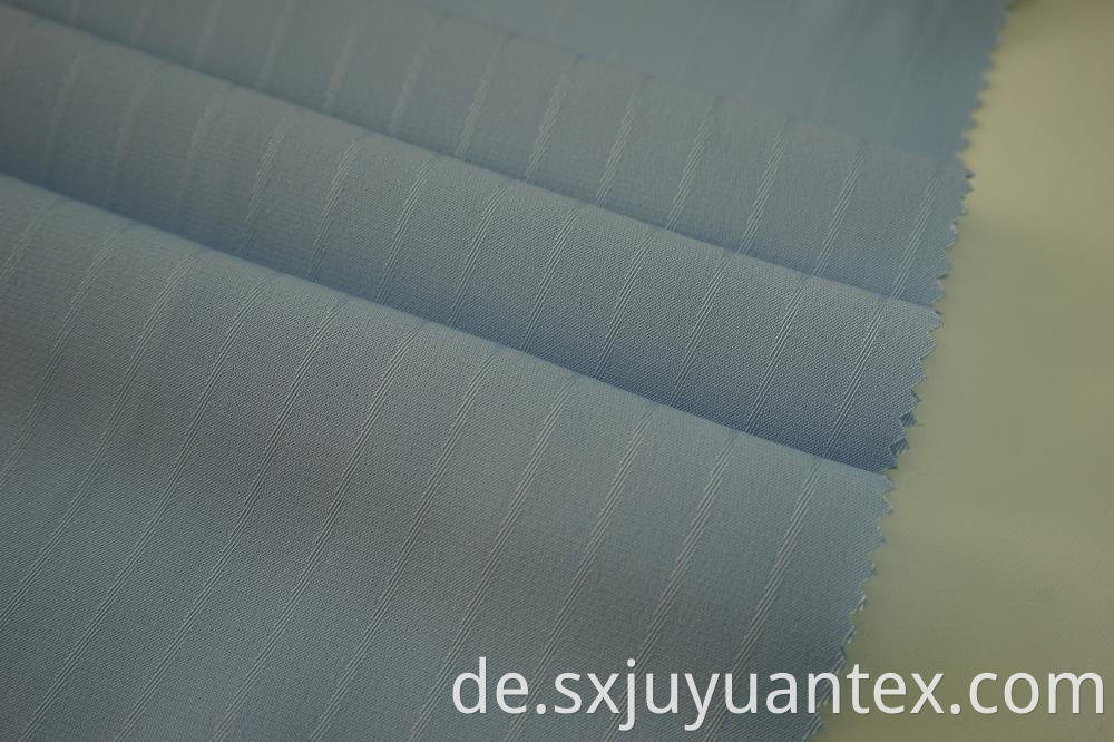 Polyester Stripe Dobby Twill Fabric